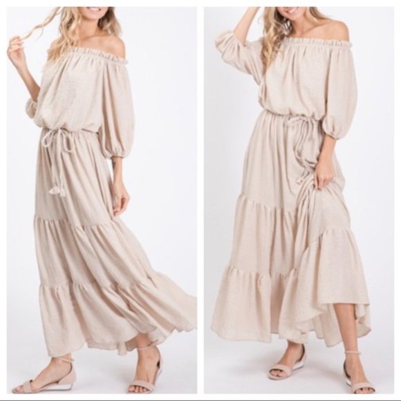 Mod Me Over Dresses & Skirts - LAST 1 Textured Cotton NEW Boho Gypsy Dream Dress